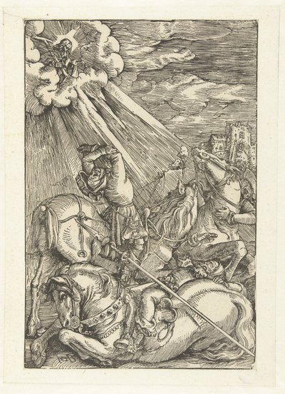 La Conversione di Paolo, 1515-17 da Hans Baldung Grien