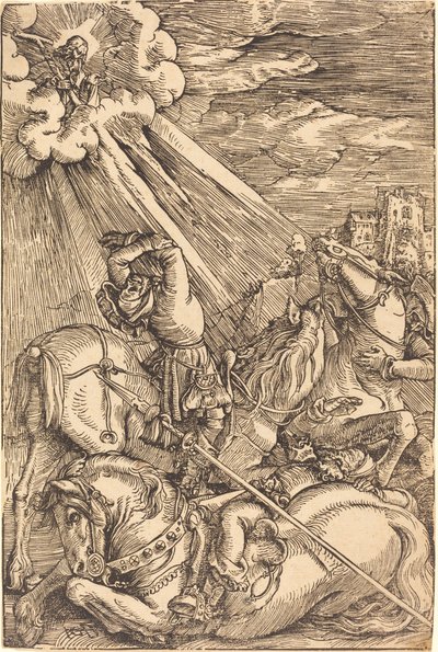 La conversione di San Paolo da Hans Baldung Grien