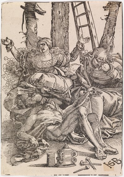 Il compianto di Cristo da Hans Baldung Grien