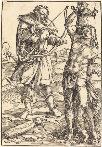 Il martirio di San Sebastiano da Hans Baldung Grien