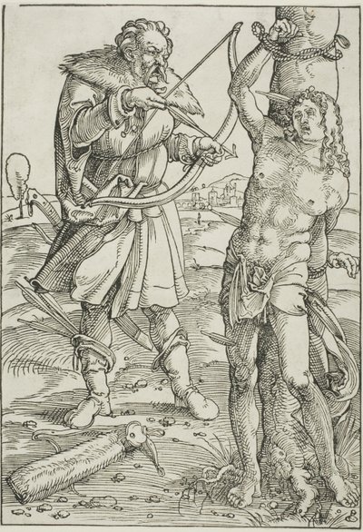Il martirio di San Sebastiano da Hans Baldung Grien