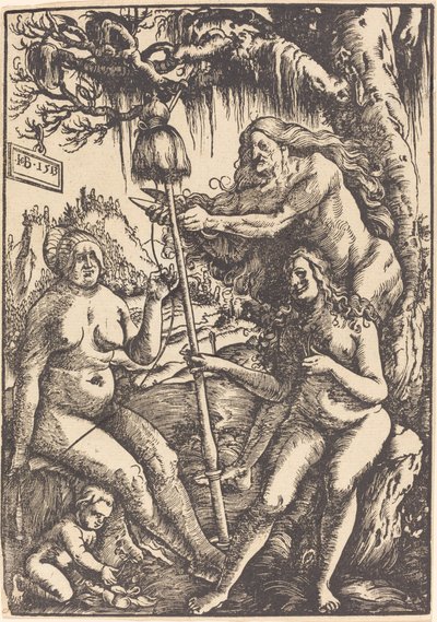 Le tre Parche: Lachesi, Atropo e Cloto da Hans Baldung Grien