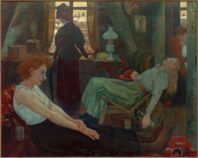 Mattina di montagna da Hans Baluschek