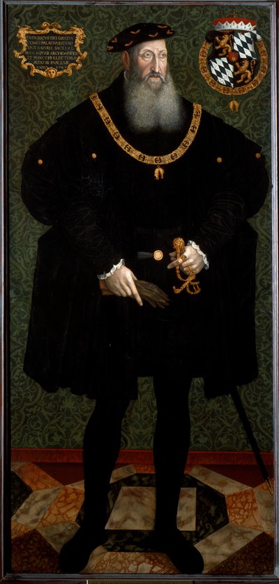 Ritratto di Federico II del Palatinato (Federico II il Saggio) da Hans Besser