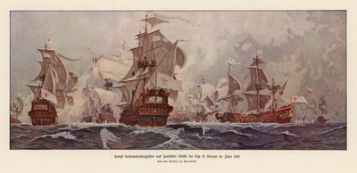 Battaglia di Capo San Vincenzo da Hans Bohrdt