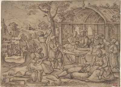 Il figliol prodigo da Hans Bol