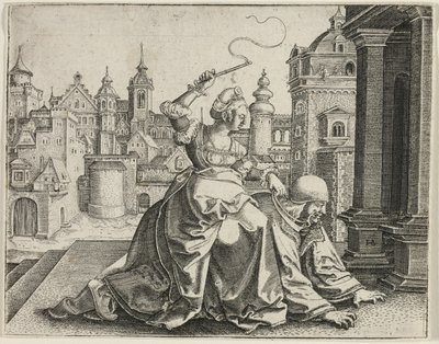 Fillide e Aristotele da Hans Brosamer