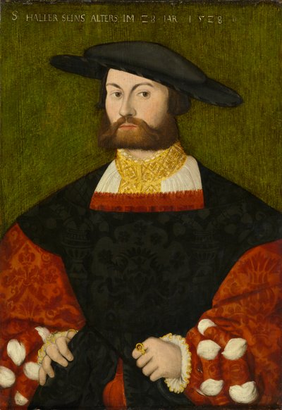 Ritratto di Sebald Haller von Hallerstein da Hans Brosamer