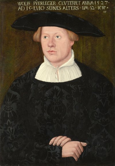 Ritratto di Wolff Fürleger da Hans Brosamer
