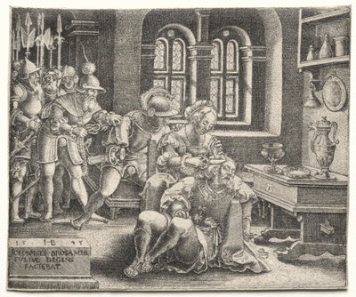 Sansone e Dalila, 1545 da Hans Brosamer