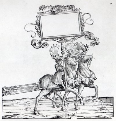 Scena dalla Processione Trionfale di Massimiliano, c.1516-18 da Hans Burgkmair