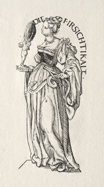 Le Sette Virtù: Prudenza da Hans Burgkmair