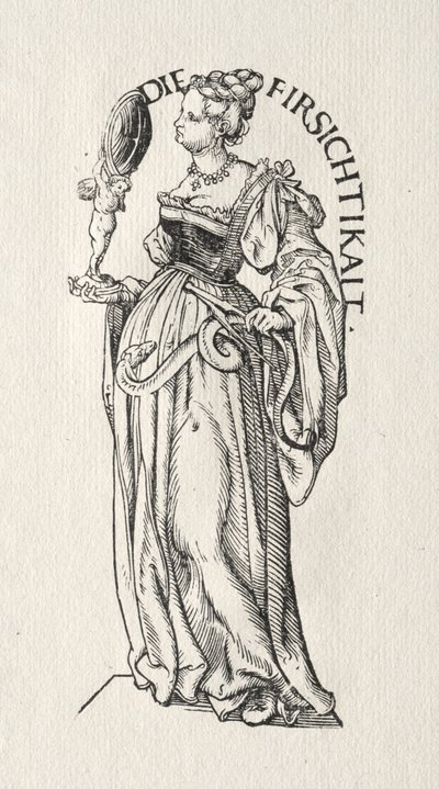 Sette Virtù: Prudenza da Hans Burgkmair