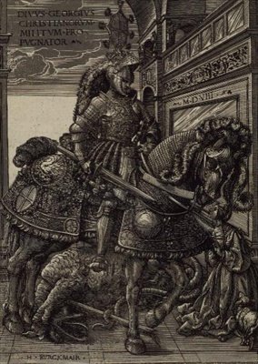 San Giorgio e il drago da Hans Burgkmair