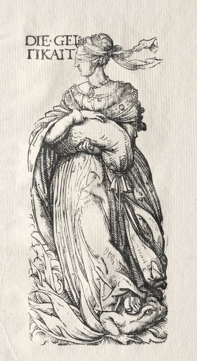 I Sette Vizi: Avarizia, c. 1510 da Hans Burgkmair