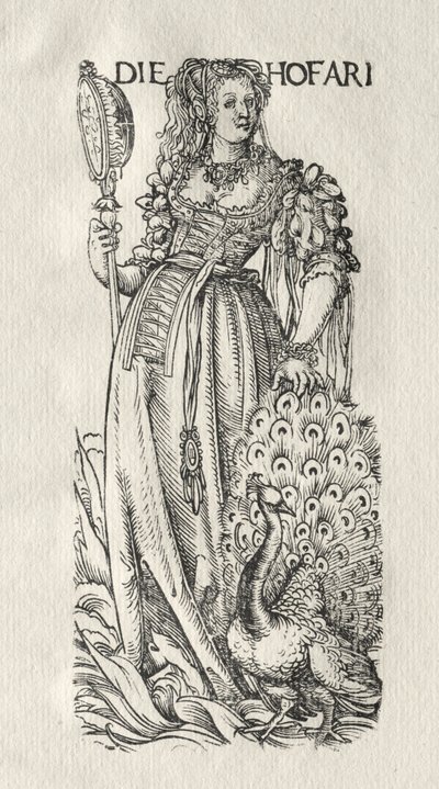 I sette vizi: Superbia, c. 1510 da Hans Burgkmair