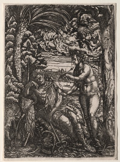 Venere e Mercurio da Hans Burgkmair
