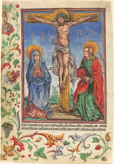 Cristo sulla croce da Hans Burgkmair I