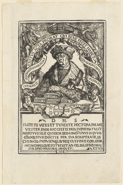 Conrad Celtis da Hans Burgkmair I