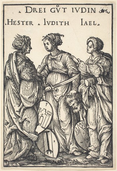 Ester, Giuditta e Jael da Hans Burgkmair I