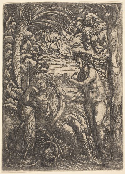 Mercurio e Venere da Hans Burgkmair I