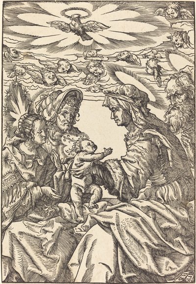 La Sacra Famiglia con Sant