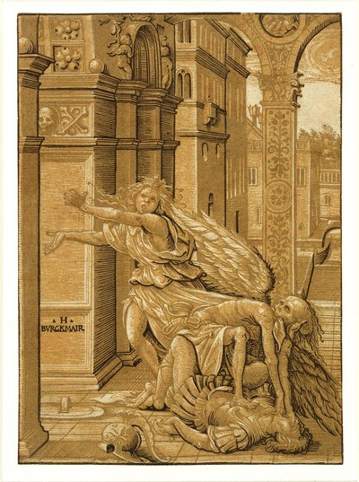 Amanti Sorprendono la Morte da Hans Burgkmair the Elder