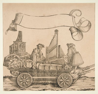 Musica - Regal e Positivo da Hans Burgkmair the Elder