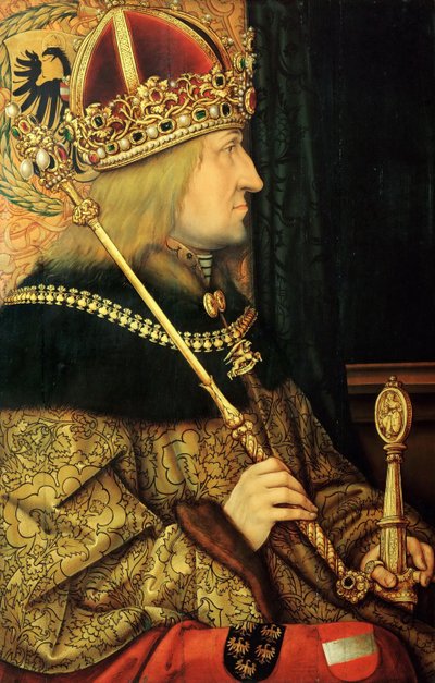 Ritratto di Federico III, Imperatore del Sacro Romano Impero da Hans Burgkmair the Elder