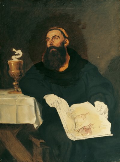 San Benedetto da Norcia da Hans Canon
