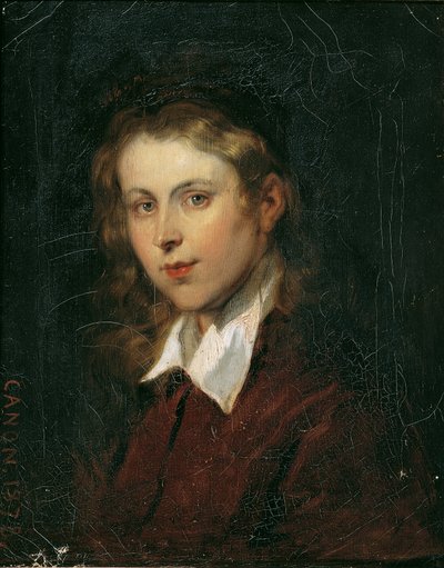 Giovane donna con capelli biondi da Hans Canon