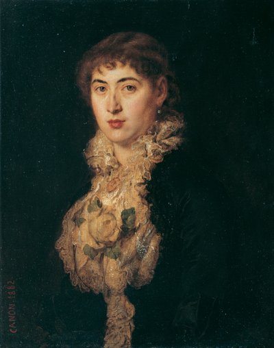 Maria baronessa von Zehmen, nata Fröhlich von Feldau da Hans Canon