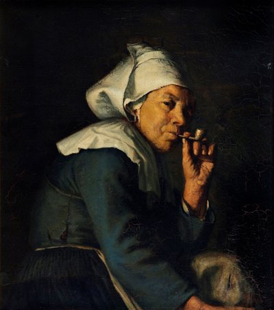 Contadina della Bretagna, c.1886 da Hans Christian Koefoed