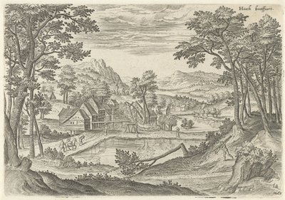 Veduta di Bosvoorde da Hans Collaert (I)