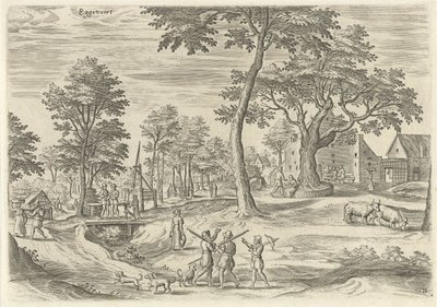 Vista di Eggevoort da Hans Collaert (I)