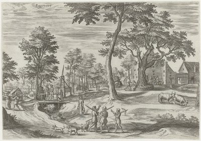 Veduta di Eggevoort da Hans Collaert (I)