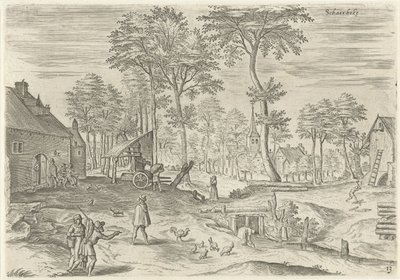 Vista di Schaarbeek da Hans Collaert (I)