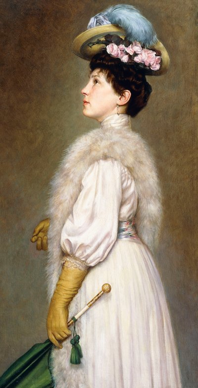 Una Signora in Bianco da Hans Fink