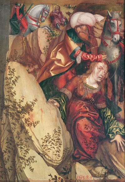 Il martirio di Santa Barbara, 1503 da Hans Fries