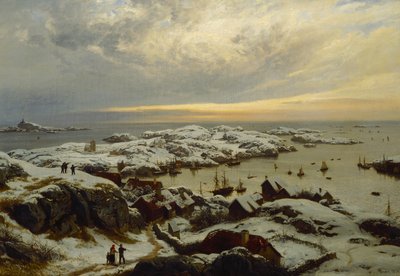 Farsund da Hans Gude