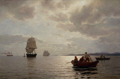 Dal fiordo di Oslo da Hans Gude