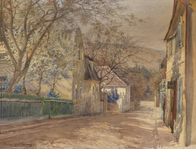 La casa di Therese Krones a Heiligenstadt da Hans Götzinger