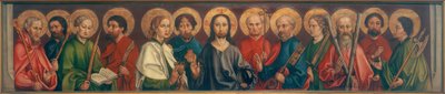 Cristo e i dodici apostoli da Hans Haider