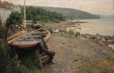Vista da Åsgårdstrand da Hans Heyerdahl