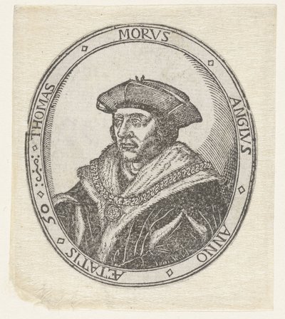 Ritratto di Thomas More da Hans Holbein (II) (attributed to)