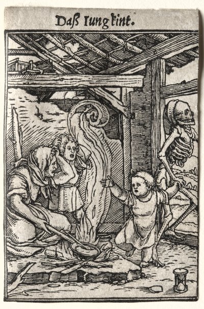 Danza della Morte: Il bambino da Hans Holbein
