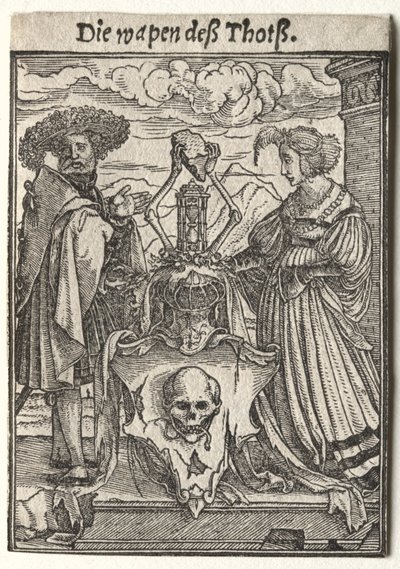 Danza della Morte: Lo Stemma della Morte da Hans Holbein