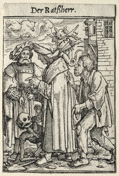 Danza della Morte: Il consigliere da Hans Holbein
