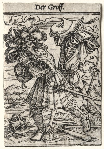 Danza della morte: Il conte da Hans Holbein