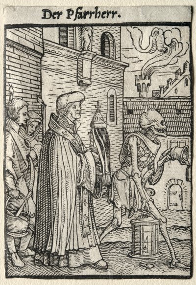 Danza della Morte: Il Pastore da Hans Holbein